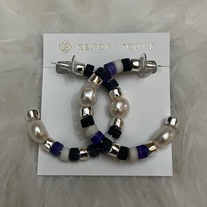 1 left!! KENDRA SCOTT Rachel Hoop Earrings